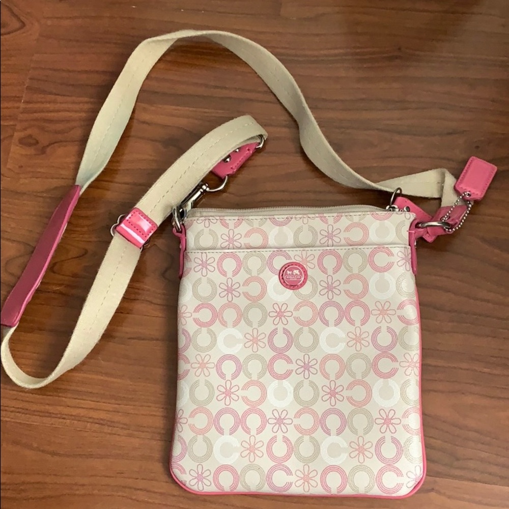 Coach cross body purse